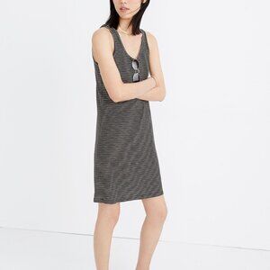 Madewell Striped Scoopneck Knit Dress